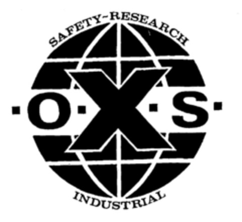 .O.X.S. SAFETY-RESEARCH INDUSTRIAL Logo (EUIPO, 23.07.1998)