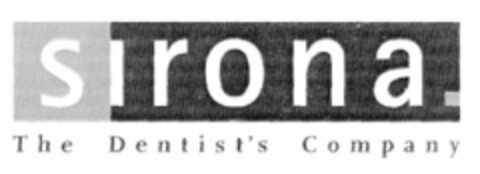 sirona. The Dentist's Company Logo (EUIPO, 11/11/1998)