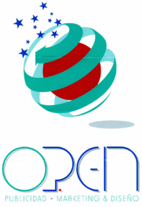 OP.EN PUBLICIDAD · MARKETING & DISEÑO Logo (EUIPO, 28.04.2000)