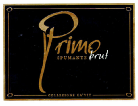 Primo SPUMANTE brut COLLEZIONE CA'VIT Logo (EUIPO, 05.10.2001)