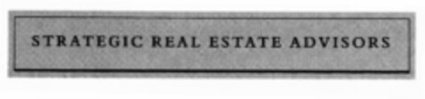 STRATEGIC REAL ESTATE ADVISORS Logo (EUIPO, 26.06.2002)