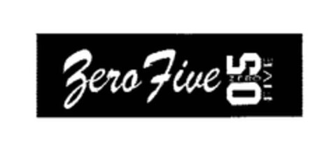 Zero Five 05 ZERO FIVE Logo (EUIPO, 03.05.2005)