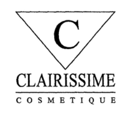 C CLAIRISSIME COSMETIQUE Logo (EUIPO, 08/09/2005)