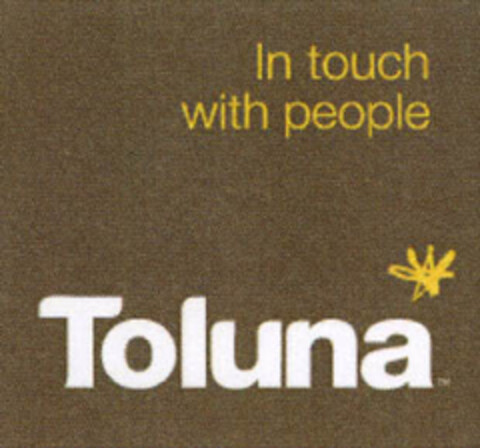 Toluna In touch with people Logo (EUIPO, 06.09.2006)