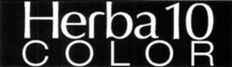 Herba 10 COLOR Logo (EUIPO, 10.06.2008)