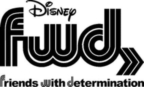 Disney fwd friends with determination Logo (EUIPO, 30.01.2009)