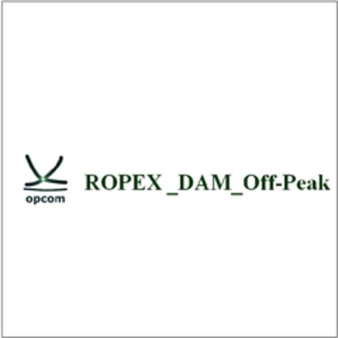 OPCOM - ROPEX_DAM_Off-Peak Logo (EUIPO, 11.09.2009)