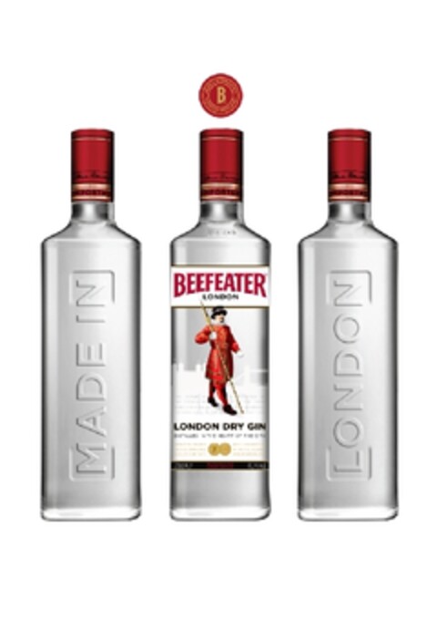 Beefeater London Dry Gin Made in London Logo (EUIPO, 15.04.2011)