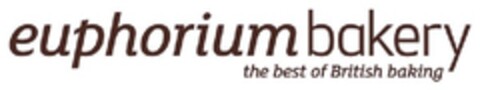 EUPHORIUM BAKERY THE BEST OF BRITISH BAKING Logo (EUIPO, 06/05/2013)