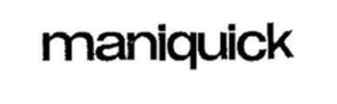 MANIQUICK Logo (EUIPO, 06.08.2013)