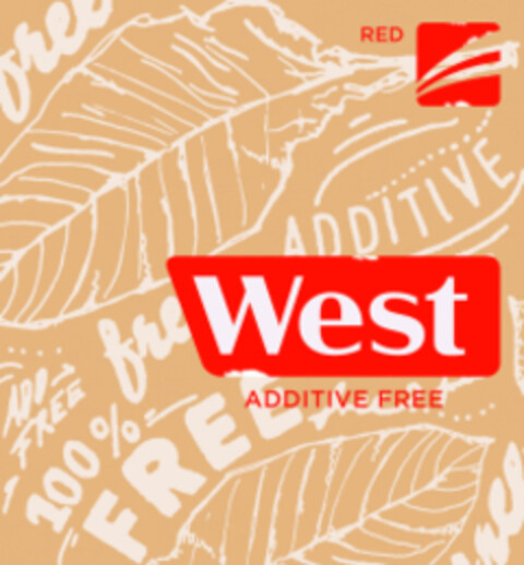 RED WEST ADDITIVE FREE Logo (EUIPO, 19.08.2014)