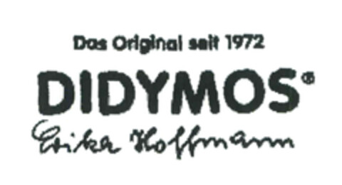 Das Original seit 1972 DIDYMOS Erika Hoffmann Logo (EUIPO, 07.10.2014)