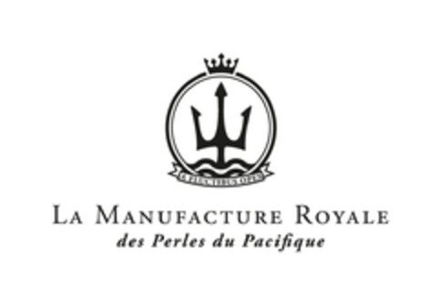 A FLUCTIBUS OPES LA MANUFACTURE ROYALE DES PERLES DU PACIFIQUE Logo (EUIPO, 04/10/2015)