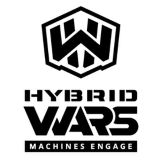 HYBRID WARS MACHINES ENGAGE Logo (EUIPO, 26.02.2016)