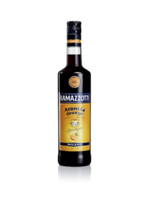 RAMAZZOTTI ARANCIA ORANGE CASA FONDATA NEL 1815 FRATELLI RAMAZZOTTI  MILANO Logo (EUIPO, 03/04/2016)