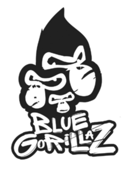 Blue Gorillaz Logo (EUIPO, 08/04/2016)