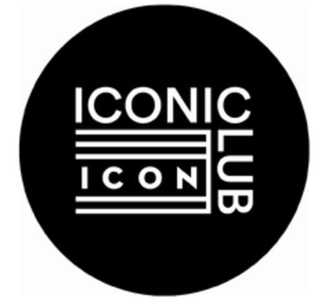 ICON ICONIC CLUB Logo (EUIPO, 02/14/2018)