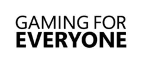 GAMING FOR EVERYONE Logo (EUIPO, 14.05.2018)