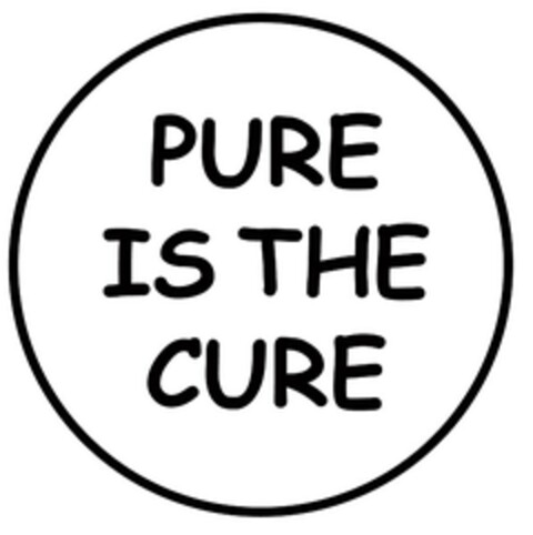 PURE IS THE CURE Logo (EUIPO, 06/27/2018)