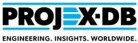 PROJ=X-DB Engineering. Insights. Worldwide. Logo (EUIPO, 10.04.2019)
