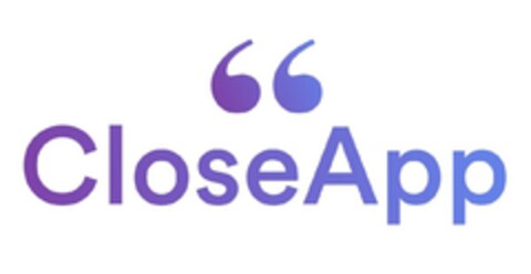 CLOSEAPP Logo (EUIPO, 03/20/2020)