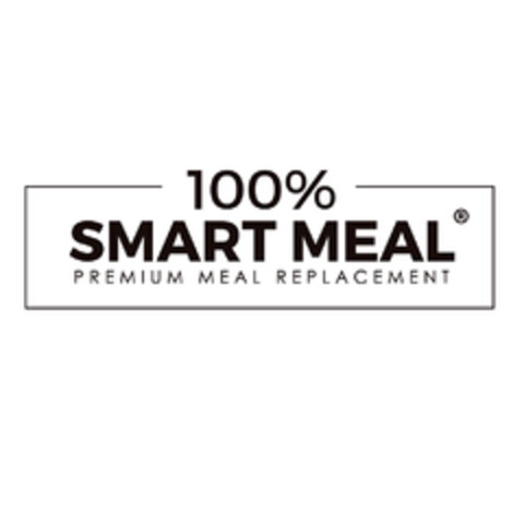 100% SMART MEAL PREMIUM MEAL REPLACEMENT Logo (EUIPO, 15.09.2020)