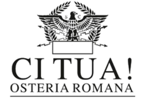 SC CI TUA! OSTERIA ROMANA Logo (EUIPO, 24.02.2021)