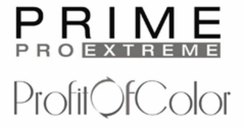 PRIME PRO EXTREME PROFITOFCOLOR Logo (EUIPO, 16.04.2021)