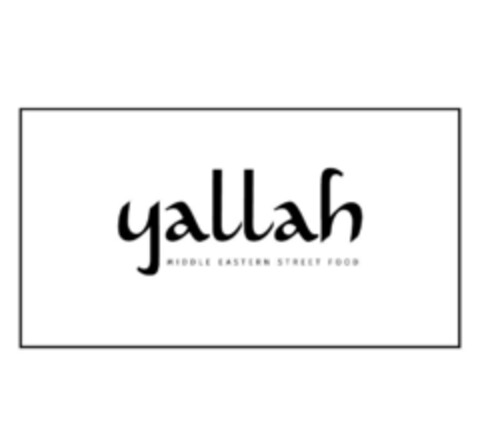 YALLAH MIDDLE EASTERN STREEET FOOD Logo (EUIPO, 08/04/2021)