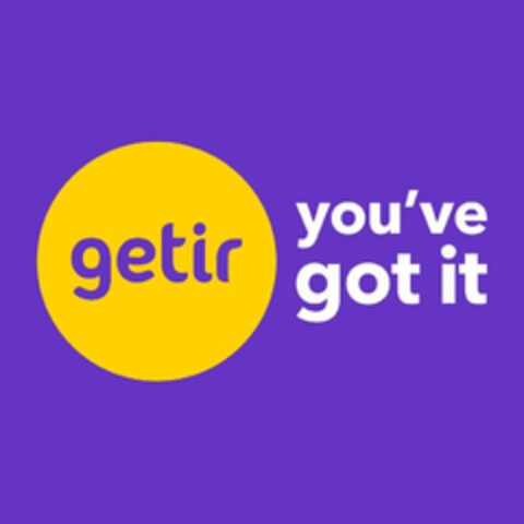 getir you've got it Logo (EUIPO, 29.09.2021)