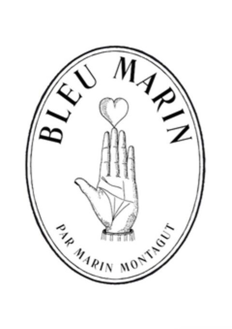 BLEU MARIN PAR MARIN MONTAGUT Logo (EUIPO, 03/03/2022)