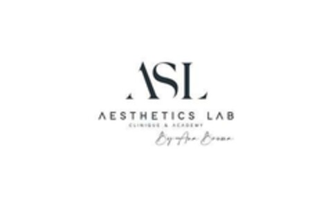 ASL AESTHETICS LAB CLINIQUE & ACADEMY By Ana Bruma Logo (EUIPO, 03/06/2023)