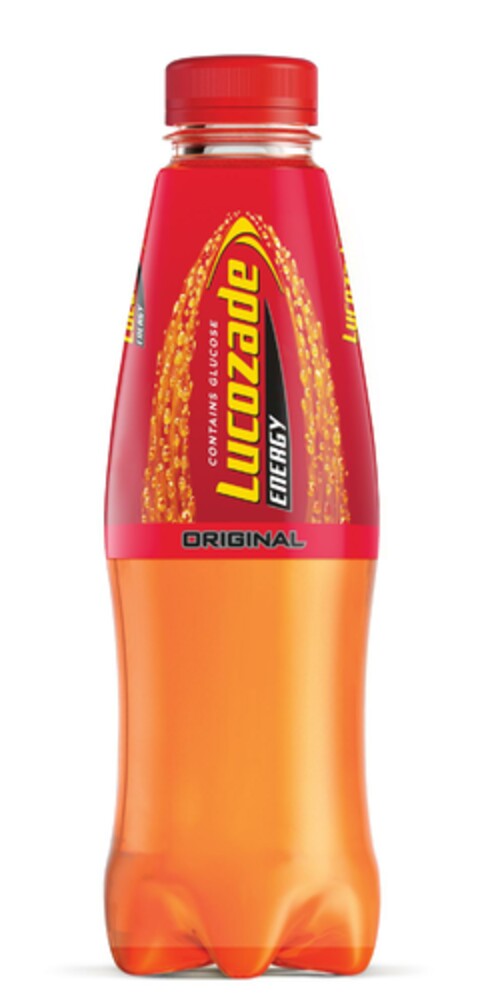 ORIGINAL ENERGY CONTAINS GLUCOSE Lucozade Logo (EUIPO, 28.07.2023)