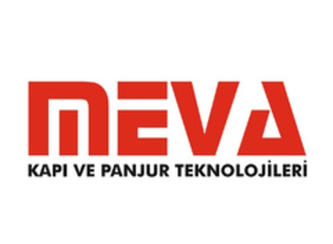 MEVA KAPI VE PANJUR TEKNOLOJİLERİ Logo (EUIPO, 10.08.2023)