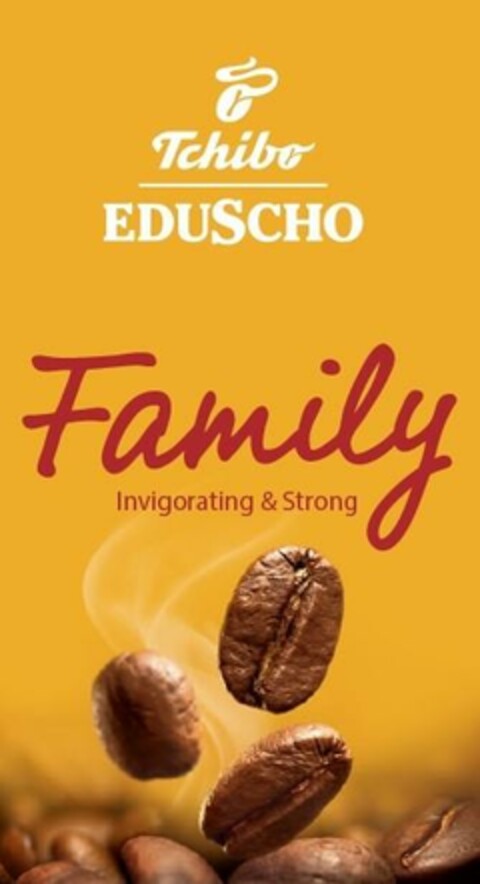 Tchibo EDUSCHO Family Invigorating & Strong Logo (EUIPO, 02.10.2023)