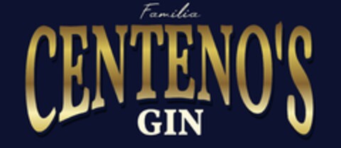 Familia CENTENO'S GIN Logo (EUIPO, 03/18/2024)