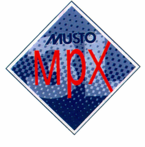 MUSTO MPX 3L Logo (EUIPO, 07.02.2000)