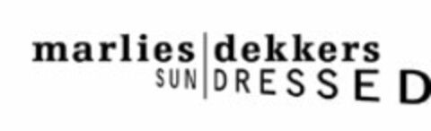 marlies dekkers SUN DRESSED Logo (EUIPO, 10.12.2002)