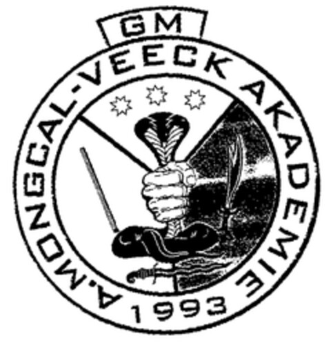 GM A. MONGCAL-VEECK AKADEMIE 1993 Logo (EUIPO, 04.06.2003)