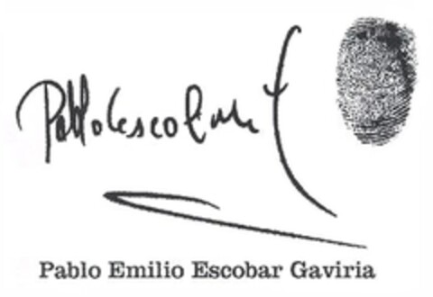 PABLO EMILIO ESCOBAR GAVIRIA Logo (EUIPO, 11.10.2011)