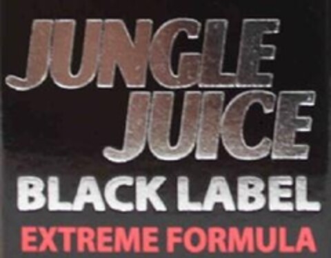 JUNGLE JUICE BLACK LABEL EXTREME FORMULA Logo (EUIPO, 23.11.2012) JUNGLE JUICE BLACK LABEL EXTREME FORMULA Logo (EUIPO, 23.11.2012)