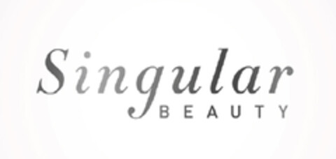 SINGULAR BEAUTY Logo (EUIPO, 05.04.2018)