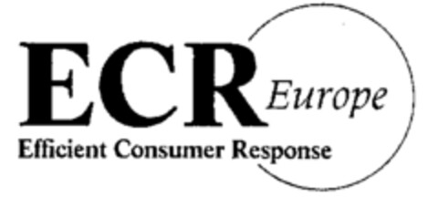 ECR Europe Efficient Consumer Response Logo (IGE, 07.03.1996)