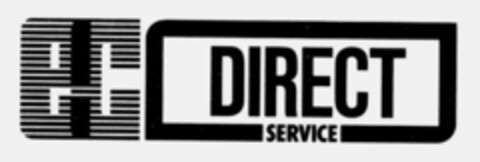 EC DIRECT SERVICE Logo (IGE, 10/10/1994)