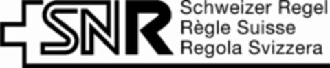 SNR Schweizer Regel Règle Suisse Regola Svizzera Logo (IGE, 04.07.2011)