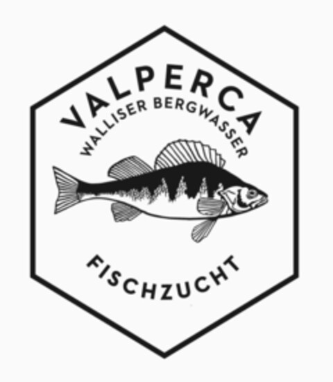 VALPERCA WALLISER BERGWASSER FISCHZUCHT Logo (IGE, 19.11.2015)