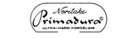 Noritake Primadura ULTRA-HARD PORCELAIN Logo (IGE, 22.03.1993)