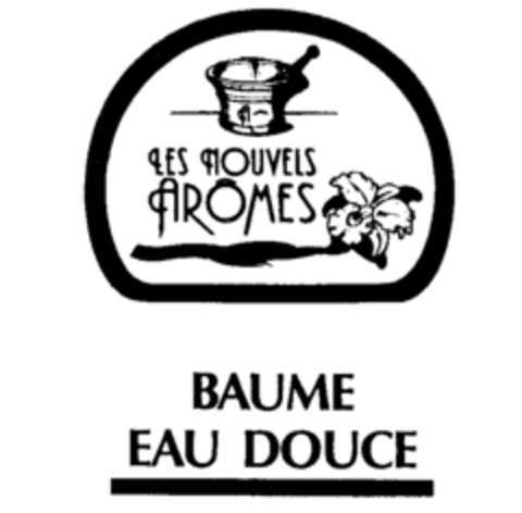 LES NOUVELS ARôMES BAUME EAU DOUCE Logo (IGE, 26.03.1993)