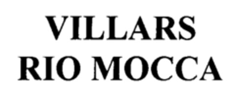 VILLARS RIO MOCCA Logo (IGE, 11.06.1999)