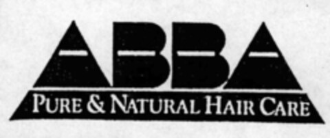 ABBA PURE & NATURAL HAIR CARE Logo (IGE, 17.09.1998)